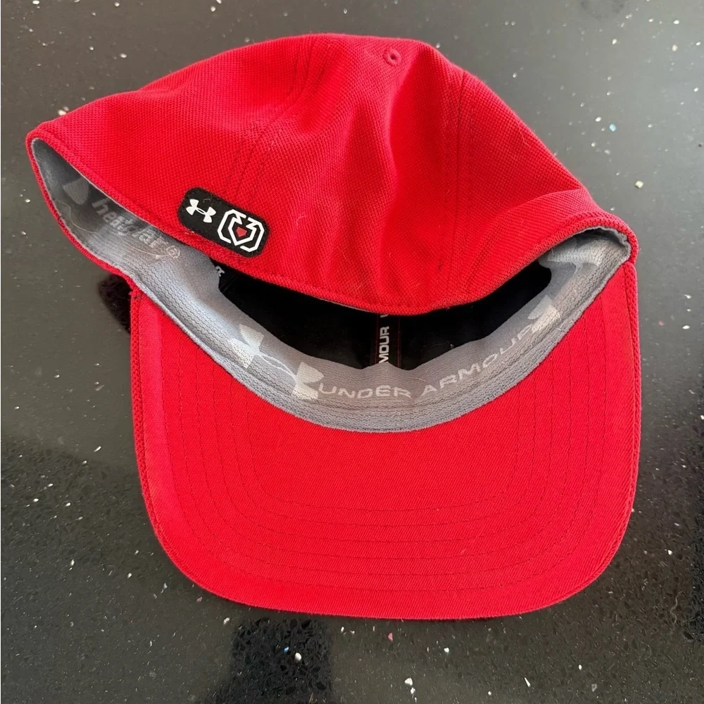 Under Armour Red Baseball Hat
